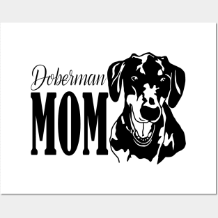 Doberman Mom Gifts Posters and Art